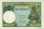 MADAGASCAR 10 Francs 1948 MADAGASCAR 10 Francs 1948 pr.NEUF fST+ 80,00 EUR prix TTC + 9,00 EUR frais d'envoi