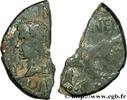 FRANCE Dupondius COL NEM (as), coupé NEMAUSUS - NÎMES - AUGUSTE et AGRIPPA Nîmes, Gaule c. 10-14 AD. (25mm, 5,77g, 11h) -