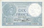 FRANCE 10 Francs MINERVE modifié FRANCE 10 Francs MINERVE modifié 1941 pr.NEUF -