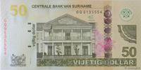 SURINAM 50 Dollars SURINAM 50 Dollars 2012 NEUF -
