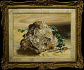 Minéralogie : RARE Tableau Nature Morte Au Quartz (quart / Cristal) -