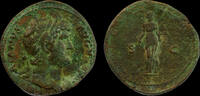 italie SESTERCE Sesterce - HADRIEN - Rome An 127 -