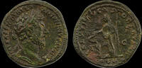Italie SESTERCE Sesterce - MARC AURELE - Rome An 163. Salutati Augusto Salus -