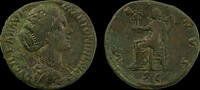 iatlie Sesterce Sesterce - LUCILLE - Rome 164-166. Venus -