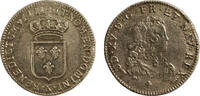 LOUIS XV 1/3 d'écu de France 1721 X Amiens RARE TTB+ -
