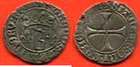 Französische Königliche Münzen BLANC CHARLES VII 1422-1461 PETIT AU K 1ere EMISSION A/ KAROLVS FRANCORV REX DANS LE CHAMP, K ONCIAL COURONNE, ENTRE DEUX LIS R/ SIT -