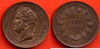 Französische Dezimalmünzen 5 CENTIMES LOUIS-PHILIPPE 1er 1830-1848 MODULE DU ESSAI 1840 A ATELIER PARIS POIDS 4.7g * / N° CATALOGUE : G146 -