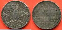 Französische Dezimalmünzen 5 FRANCS DUC D'ANGOULEME FILS AINE DE CHARLES X 1775-1844 MODULE DE LA EN ARGENT VISITE MONNAIE DE LA ROCHELLE 1817 POIDS 24.77g RARE / -