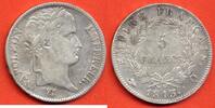 Französische Dezimalmünzen 5 FRANCS NAPOLEON 1er REVERS EMPIRE ANNEE 1813 Q ATELIER PERPIGNAN METAL ARGENT * / N° CATALOGUE : G584 -
