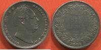 Ausländische Münzen 6 PENCE GRANDE BRETAGNE EN ARGENT 1834 ETAT TB -