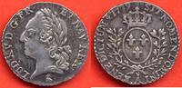 Französische Königliche Münzen ECU LOUIS XVI 1774-1793 1/20e ECU A LA VIEILLE TETE DE LOUIS XV MAIS FRAPPE SOUS LOUIS XVI DATE 1779 A ATELIER PARIS POIDS 1.4g * / -