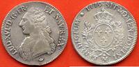 Französische Königliche Münzen LOUIS XVI 1774-1793 ÉCU AUX BRANCHES D OLIVIER ANNÉE 1779 M ATELIER TOULOUSE MÉTAL ARGENT POIDS 29.30g AVEC SON BRILLANT DE FRAP -