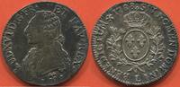 Französische Königliche Münzen LOUIS XVI 1774-1793 ÉCU AUX BRANCHES D'OLIVIER 1788 L ATELIER BAYONNE POIDS 29.22g ETAT SUPERBE TRÈS JOLIE MONNAIE AVEC PATINE D -