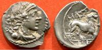 Antike Münzen DRACHME MARSEILLE EN ARGENT TYPE MASSA A/ TÊTE D’ARTÉMISE A DROITE R/ LION POIDS 2.62g * -