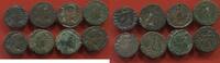 Lots VALENS 364/378 LOT DE 8 MONNAIES DONT DEUX SILIQUES EN ARGENT A RÉPERTORIER LOT 15 -
