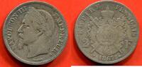 Französische Dezimalmünzen 2 FRANCS NAPOLEON III EN ARGENT TETE LAUREE 1867 A ATELIER PARIS POIDS 9.87g / N° CATALOGUE : G527 -