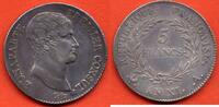Französische Dezimalmünzen 5 FRANCS BONAPARTE PREMIER CONSUL ANNÉE AN XI A ATELIER PARIS MÉTAL ARGENT TRANCHE B * / N° CATALOGUE : G577 -