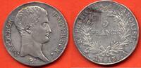 Französische Dezimalmünzen 5 FRANCS NAPOLEON EMPEREUR ANNEE AN13 A ATELIER PARIS METAL ARGENT TRANCHE B * / N° CATALOGUE : G580 -