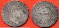 Französische Dezimalmünzen 5 FRANCS NAPOLEON EMPEREUR ANNEE 1806 L ATELIER BAYONNE METAL ARGENT * / N° CATALOGUE : G581 -