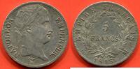 Französische Dezimalmünzen 5 FRANCS NAPOLEON 1er 1813 M ATELIER TOULOUSE POIDS 25g * / N° CATALOGUE : G584 -
