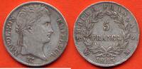 Französische Dezimalmünzen 5 FRANCS NAPOLEON 1er REVERS EMPIRE ANNEE 1813 MA ATELIER MARSEILLE METAL ARGENT 833468 EXEMPLAIRES * / N° CATALOGUE : G584 -