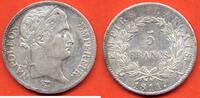Französische Dezimalmünzen 5 FRANCS NAPOLEON 1er TETE LAUREE AU REVERS EMPIRE ANNEE 1811 A ATELIER PARIS METAL ARGENT * / N° CATALOGUE : G584 -