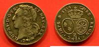 DOUBLE LOUIS D OR 1744 Französische Königliche Münzen LOUIS XV 1715-1774   AU BANDEAU 1744 Z ATELIER RARE GRENOBLE  POIDS 16.30g ETAT TTB+ QUELQU...