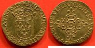 Französische Königliche Münzen ECU D'OR LOUIS XIII 1610-1643 DEMI 1629 D ATELIER LYON POIDS 1.68g R3 / N° CATALOGUE : GAD53 -