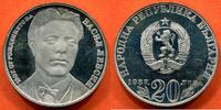 Ausländische Münzen 20 LEVA BULGARIE EN ARGENT VASIL LEVSKY 1987 POIDS 11.29g * / N° CATALOGUE : KM164 -