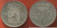 Ausländische Münzen 25 CENTIMES PAYS-BAS EN ARGENT 1825 POIDS 4.18g ÉTAT SUPERBE / N° CATALOGUE : KM48 -