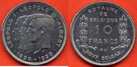 Ausländische Münzen 10 FRANCS BELGIQUE - ROYAUME DE BELGIQUE OU DEUX BELGAS CENTENAIRE LEOPOLD I -LEOPOLD II - ALBERT 1930 POIDS 17.84g * / N° CATALOGUE : -
