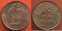 Ausländische Münzen 0.50 CENTIMES CAMEROUN FRANCAIS LIBRE 1943 SA (PRETORIA) ÉTAT FLEUR DE COIN / N° CATALOGUE : LECOMPTE015 -