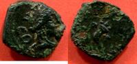 Antike Münzen BRONZE GAULE 24-23 A/ CAVAILLON COL TÊTE TOURELEE A DROITE R/ IMP CAES AVGVST COS CORNE D'ABONDANCE POIDS 1.1g RARE / N° CATALOGUE : -