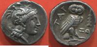 Antike Münzen DRACHME GRÈCE ANTIQUE CALABRE, TARENTE. EN ARGENT AU NOM DU MAGISTRAT ZOR ND (302-281) AV J-C. A/ TÊTE CASQUÉE D’ATHÉNA A DROITE, AVEC -