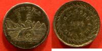 Ausländische Münzen ETATS-UNIS A/ EUREKA R/ CAL GOLD CHARM 1886 POIDS 0.33g -