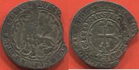 Französische Königliche Münzen DOUBLE GROS COMTE DE FLANDRE - LOUIS II DE MÂLE DIT BOTDRAEDER MÉTAL ARGENT POIDS 4.09g ETAT TB / N° CATALOGUE : BOUDEAU2232 -
