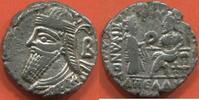 Antike Münzen TETRADRACHME EMPIRE PARTHE VOLOGESE IV 147-191 FRAPPE A SELEUCIE DU TIGRE. POIDS 13.31g ETAT TB/TTB -