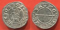Französische Königliche Münzen DENIER PROVENCE COMTE DE PROVENCE ALPHONSE II D'ARAGON 1196-1209 D'ARGENT A/ REX ARAGONE TÊTE COURONNÉE A GAUCHE R/ CROIX PATTÉE COUP -