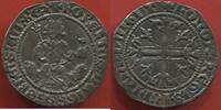 Französische Königliche Münzen PROVENCE - ROBERT D'ANJOU 1309-1343 CARLIN D'ARGENT A/ ROBERT DEI GRA IERL ET SICIL REX LE ROI ASSIS DE FACE , ENTRE DEUX LIONS -