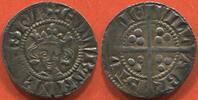 Ausländische Münzen 1307 PENNY ANGLETERRE ÉDOUARD I 1272- EN ARGENT FRAPPE A BRISTOL A/ EDWR ANGL DNS HYB R/ VILL ABR ISTO LLIE . POIDS 1.44g ÉTAT SUPERBE TR -
