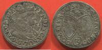 Ausländische Münzen 3 KREUZER AUTRICHE EN ARGENT FERDINAND CHARLES COMTE DE TYROL 1661 POIDS 1.38g -