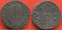 Französische Königliche Münzen TESTON CHARLES IX 1560-1574 3e TYPE A/ HENRICVS II D G FRANCOR REX BUSTE A DROITE DU ROI, CUIRASSE R/ XPS ECT ÉCU DE FRANCE COURONNE, -