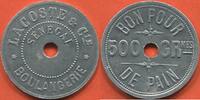 Ausländische Münzen COLONIE FRANÇAISE SENEGAL - MONNAIE DE NÉCESSITE BOULANGERIE LACOSTE ET CIE BON POUR 500 GRAMMES DE PAIN MÉTAL ALUMINIUM ETAT SU -