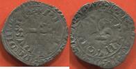Französische Königliche Münzen GROS PHILIPPE VI 1328-1350 A LA FLEUR DE LIS A/ PHILIPPVS REX CROIX CANTONNÉE D'UN LIS. LÉGENDE EXTÉRIEUR EXT BNDICT ETC R/ FRANCOR -