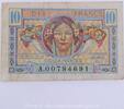Billets du Trésor 10 Francs Trésor Français type 1947, A.00784691, TB+ -