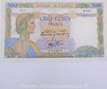 500 Francs la Paix 500 Francs La Paix 25.7.1940, B.870/613, SUP -