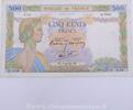 500 Francs la Paix 500 Francs La Paix 17.10.1940, Q.1058/638, TTB -