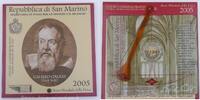 2 euro 2005 Saint Marin Euro, Saint Marin, San Marino  2005, Galileo Galilei 