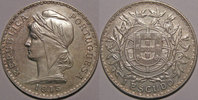 Portugal 1 Escudo 1915 Monnaie étrangère, Portugal  60,00 EUR  + 5,00 EUR frais d'envoi