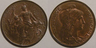 5 Centimes 5 centimes 1906 Monnaie Française, Troisième République, Dupu... 33,00 EUR  + 5,00 EUR frais d'envoi